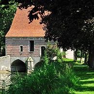 The Groot Spui is the former lock house on the river Binnennete, Lier, Belgium